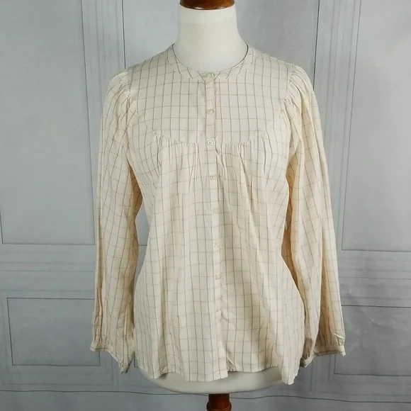 Madewell Balloon Sleeve Top - Picture 4 of 13